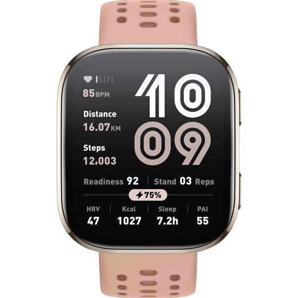 Amazfit Bip 6 chytré hodinky růžové Růžová