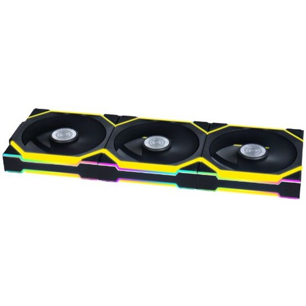 Lian Li UNI FAN SL Wireless 120 Reverse Blade ventilátor 3x120 mm + ovladač černý 12RSL1W3B Černá