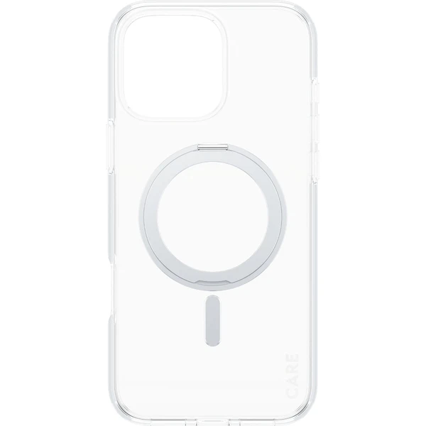 PanzerGlass® CARE kryt Apple iPhone 16 Pro Max MagSafe KickStand čirý/šedý - Pouzdra - Obrázek O608000P01