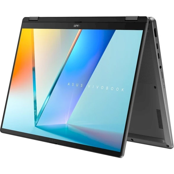 ASUS Vivobook 14 Flip (TP3407SA-OLED021W) šedý - Notebooky - Obrázek O68C000J01