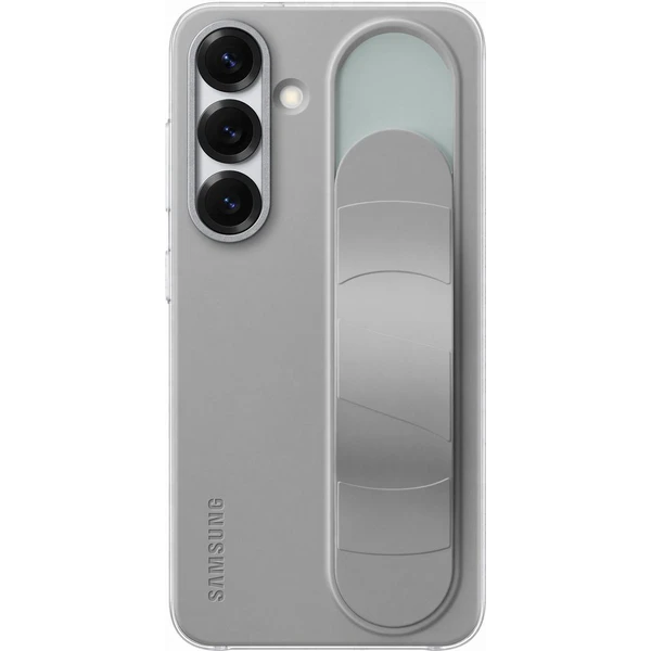Samsung Standing Grip Case kryt s poutkem Galaxy S25 šedý - Pouzdra - Obrázek O6CC000J01