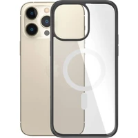 PanzerGlass™ ClearCase Apple iPhone 14 Pro Max (Black edition) s MagSafe - Pouzdra