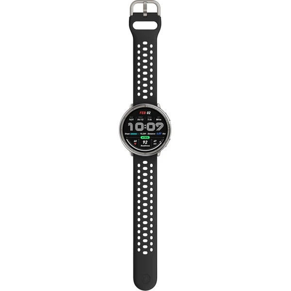 Amazfit Active 2 sportovní silikonové chytré hodinky černé - Chytré hodinky - Obrázek O6IC000O01