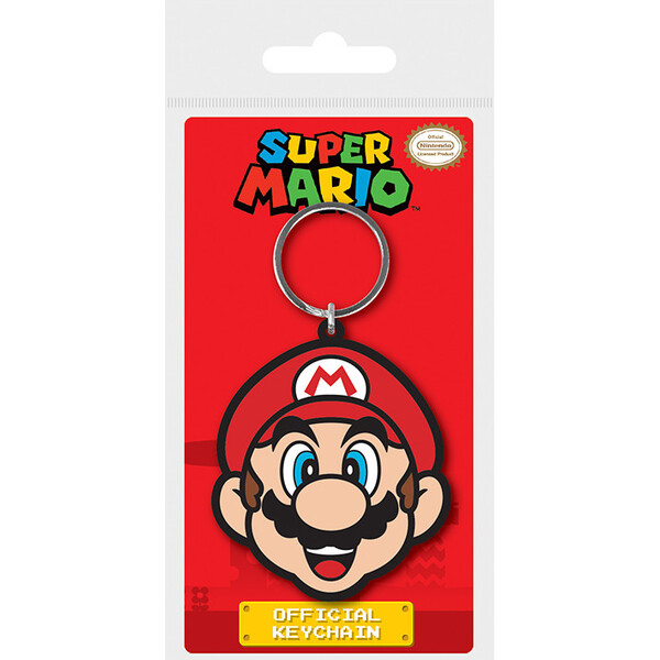 Klíčenka gumová Super Mario