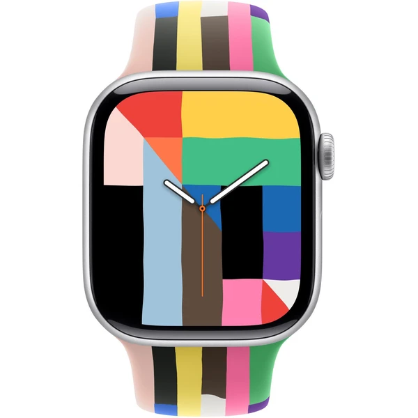 Apple Watch 42/41/40/38mm Pride Edition sportovní řemínek M/L - Řemínky - Obrázek O6KF000J01