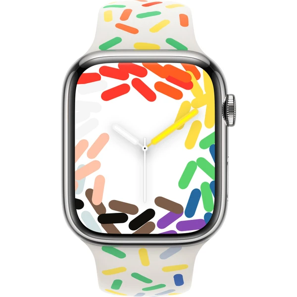 Apple Watch 49/45/44/42mm sportovní řemínek Pride Edition S/M - Řemínky - Obrázek O729000601