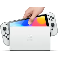 Konzole Nintendo Switch OLED bílý + Super Mario Bros. Wonder + 12M NSO - Konzole