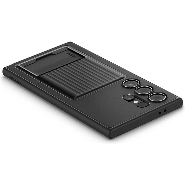 Spigen Liquid Slot kryt Samsung Galaxy S24 Ultra matně černý - Pouzdra - Obrázek O763000N01