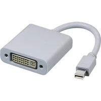 PremiumCord Mini DisplayPort/DVI-I redukce 0,15m bílá - Kabely a redukce