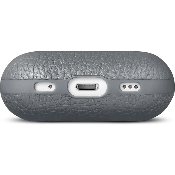 Woolnut Leather kožené pouzdro pro AirPods Pro 2. generace šedé - Pouzdra - Obrázek O7KR100501