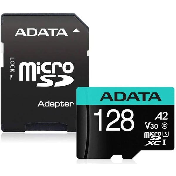 ADATA Premier Pro microSDXC 128GB + SD adaptér - Paměťové karty - Obrázek O7KVF00101