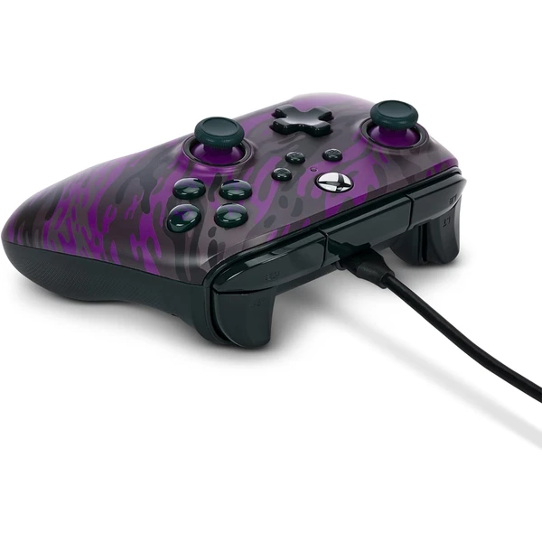PowerA Advantage drátový herní ovladač Purple Camo (Xbox Series X|S) - Herní ovladače - Obrázek O7QS100501