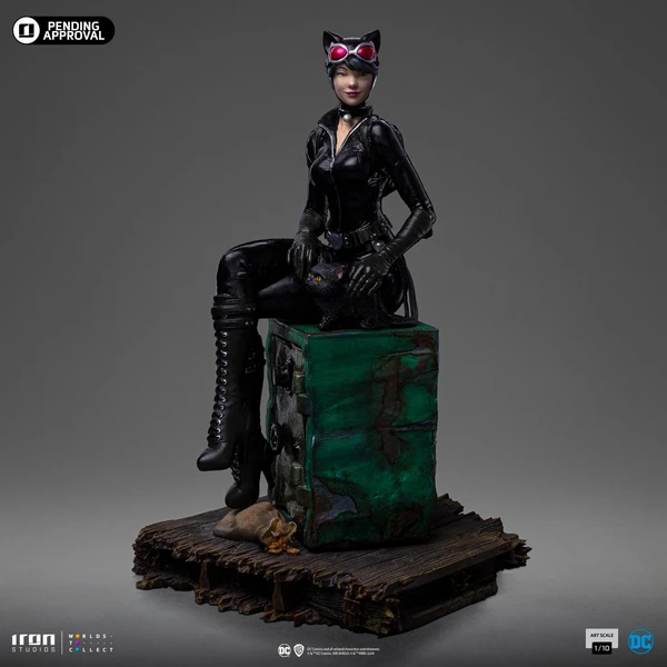 Soška Iron Studios Art Scale 1/10 DC: Gotham City Sirens - Catwoman 20,5 cm - Sochy a sošky - Obrázek O7YA000L01