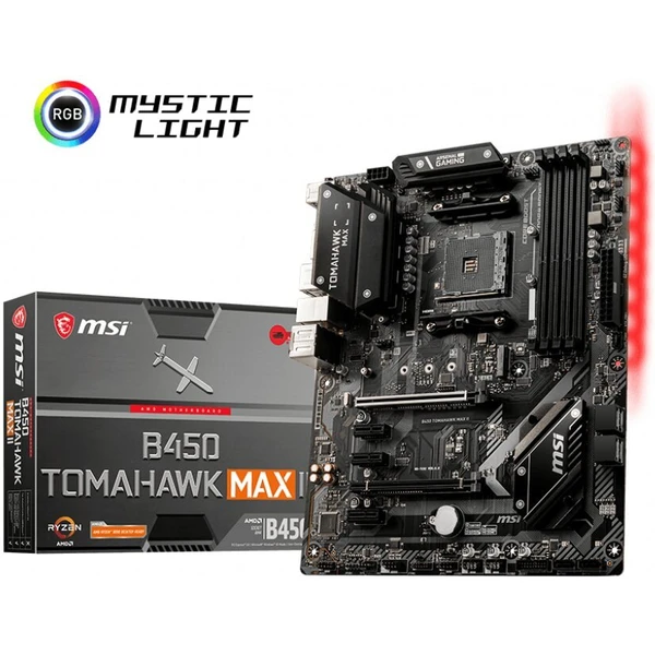 MSI B450 TOMAHAWK MAX II - AMD B450 - Základní desky - Obrázek O8OW000501