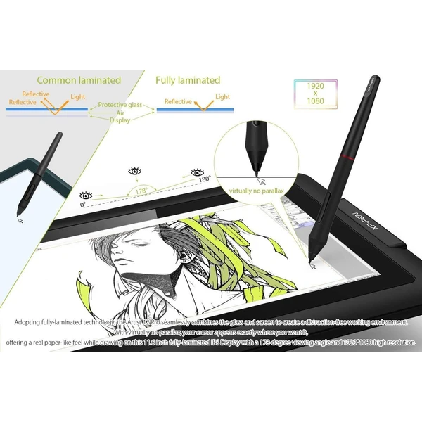 XP-PEN Artist 12 Pro - Grafické tablety - Obrázek O8QK300301