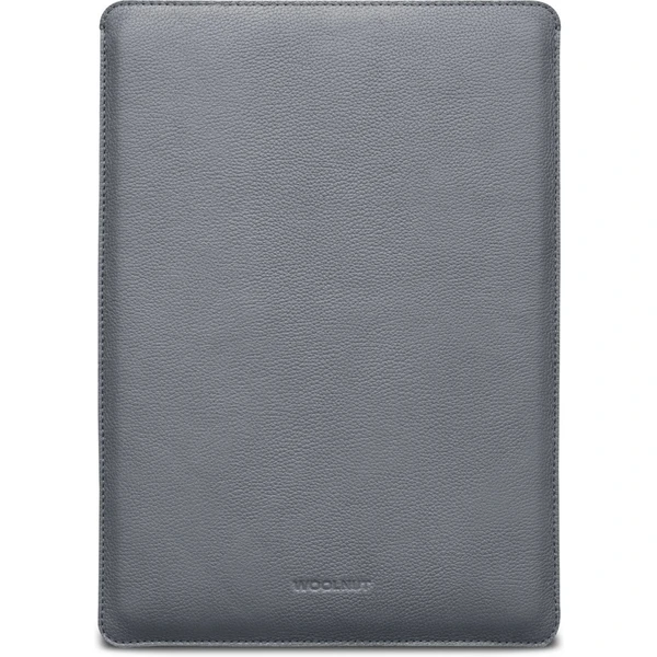 Woolnut kožené Sleeve pouzdro pro 15" MacBook Air šedé - Pouzdra - Obrázek O8SR100501
