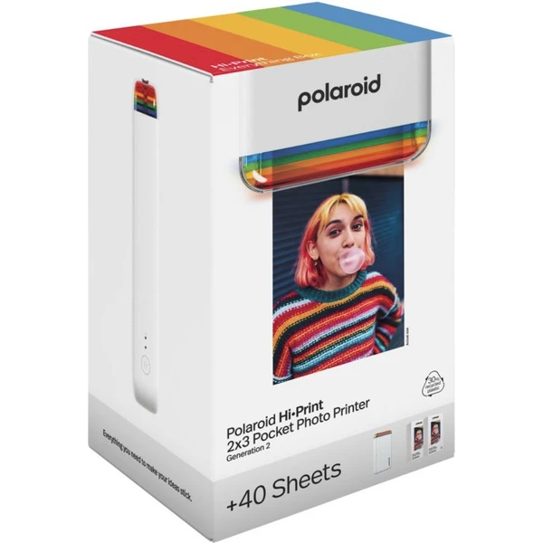 Polaroid Hi-Print Gen 2 tiskárna E-box bílá - Tiskárny - Obrázek O914000L01