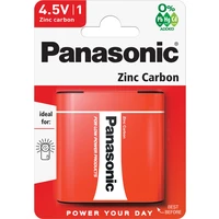 Panasonic Red Zinc 4.5V/3R12 zinkouhlíková baterie (1ks) - Baterie