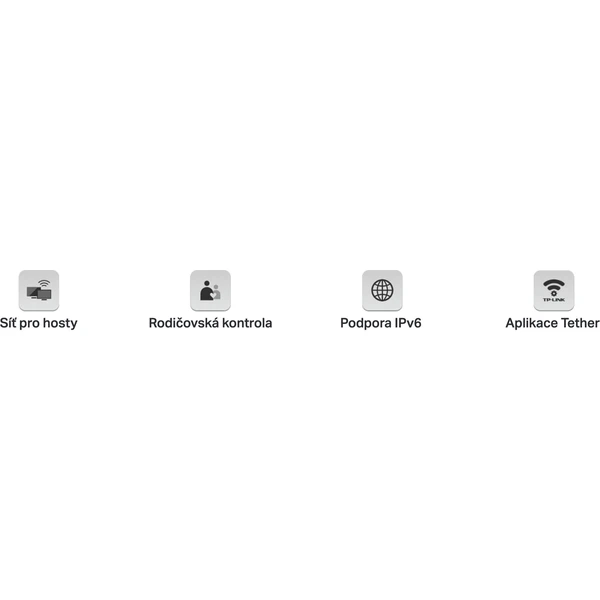 TP-Link Archer C50 Wi-Fi 5 router bílý - Routery - Obrázek O9KN600301