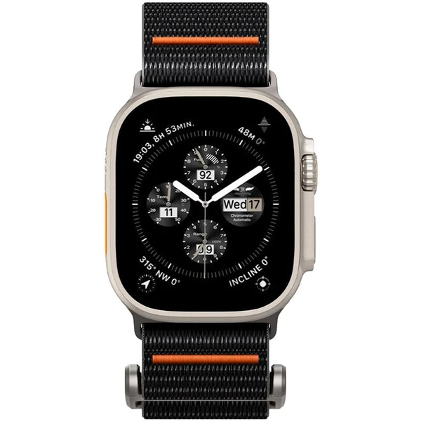 Spigen DuraPro Flex Ultra řemínek Apple Watch 49/46/45/44/42mm černý - Řemínky - Obrázek O9N2000P01