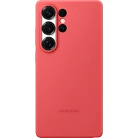 Samsung Silicone Case silikonový kryt Galaxy S25 Ultra červený - Pouzdra