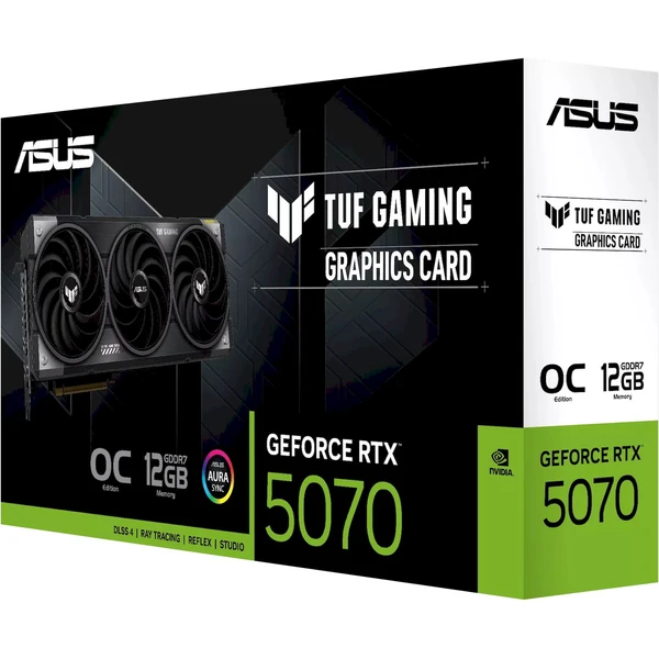 ASUS TUF Gaming NVIDIA GeForce RTX 5070 12GB GDDR7 OC - Grafické karty - Obrázek OADB000K01