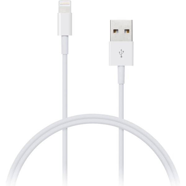 CONNECT IT Wirez Apple Lightning - USB, bílý, 1m CI-159 Bílá