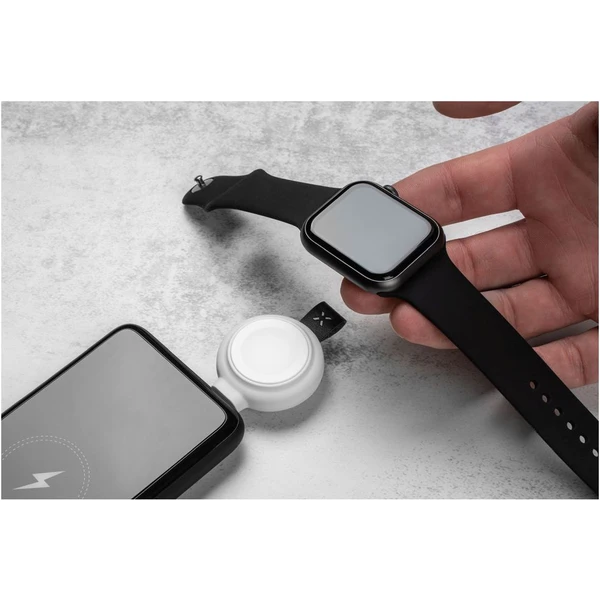 FIXED Orb magnetický nabíjecí adaptér pro Apple Watch s podporou rychlonabíjení, MFI certifikace bíl - Nabíječky - Obrázek OAV4000601