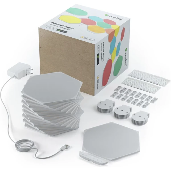 Nanoleaf Shapes Hexagons Smarter Kit 15 Panels - Chytrá osvětlení - Obrázek OAZ3600301