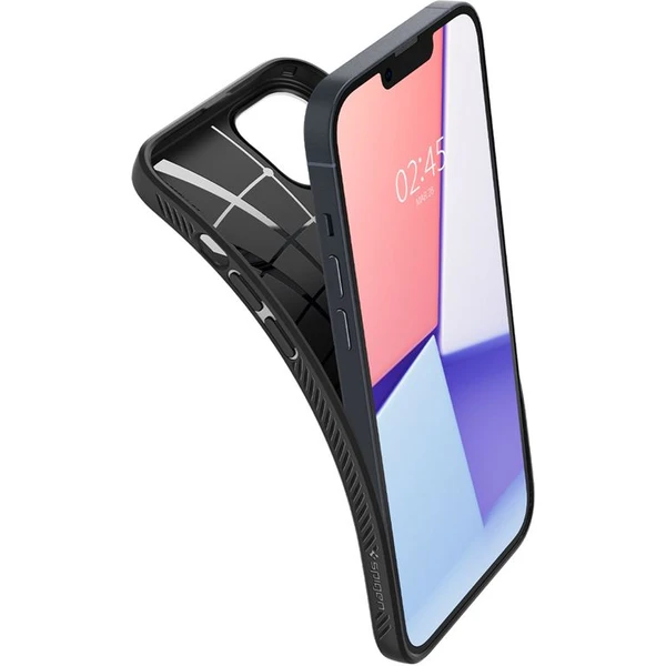 Spigen Liquid Air kryt iPhone 14 černý - Pouzdra - Obrázek OC3H300401