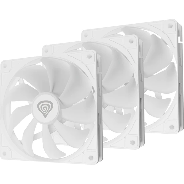 Genesis OXAL 120 ARGB bílý 3-PACK - Ventilátory pro PC - Obrázek OC4J000K01