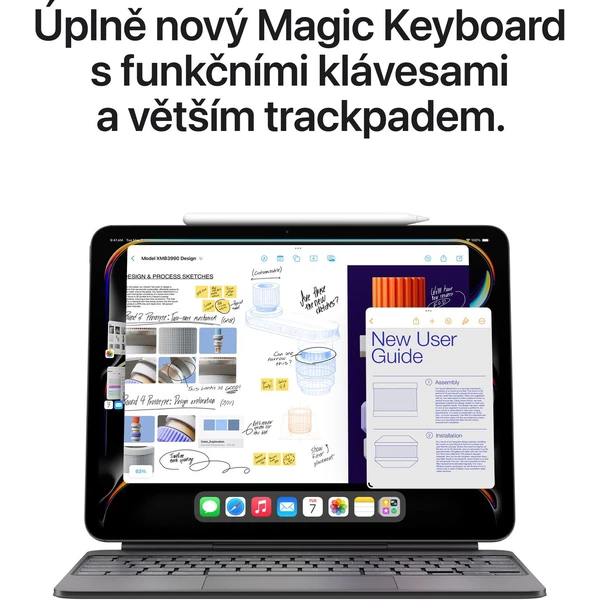 Apple iPad Pro 11" (2024) 1 TB Cellular stříbrný - Tablety - Obrázek OCF4000O01