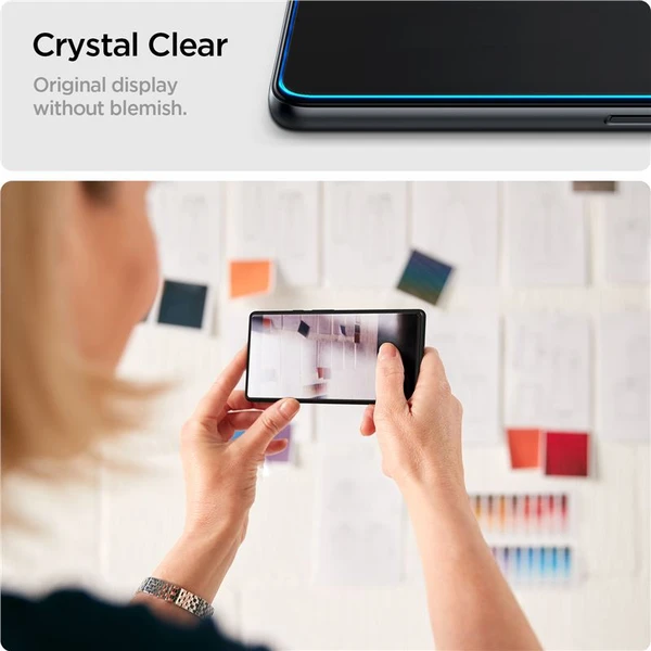 Spigen Glass tR Slim 2 Pack ochranné sklo pro Samsung Galaxy A14 5G/A14 LTE - Ochranné folie a skla - Obrázek OCK0000N01