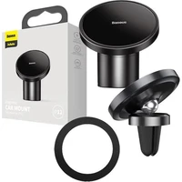 Baseus NeoGravity držák do auta s magnetem do ventilační mřížky a na palubní desku černý - Držáky