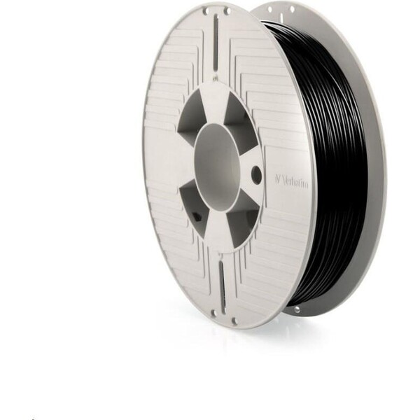 VERBATIM filament do 3D tiskárny TEFABLOC TPE 2,85mm, 71m, 500g černý Černá