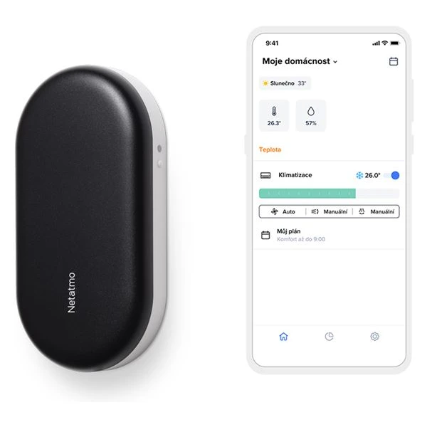 Netatmo Smart AC Controller inteligentní ovládání klimatizace - Termostaty - Obrázek ODP3000K01