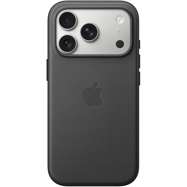 Apple kryt z tkaniny TechWoven s MagSafe na iPhone 17 Pro černý - Pouzdra - Obrázek ODWI000K01