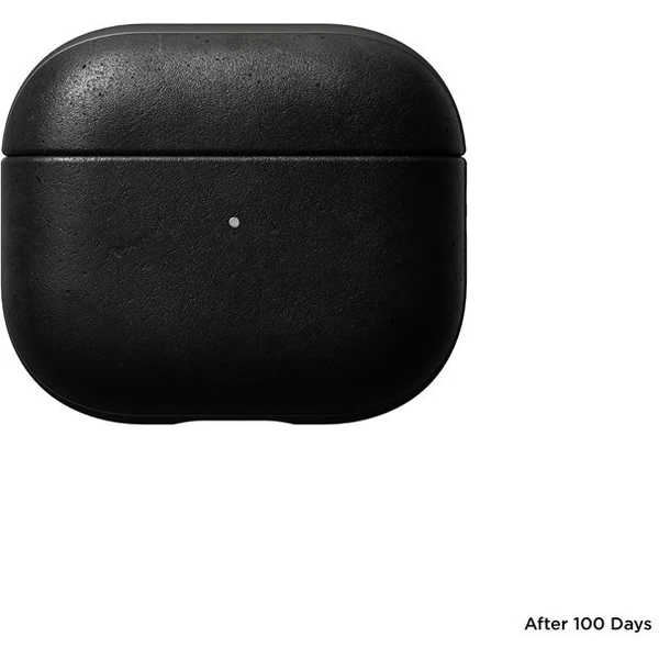 Nomad Modern Leather pouzdro pro AirPods 3 černé - Pouzdra - Obrázek OEI0100501