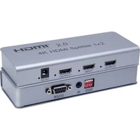 PremiumCord HDMI 2.0 splitter 1-2 porty, 4K x 2K/60Hz, FULL HD, 3D, repeater v setu - Ostatní