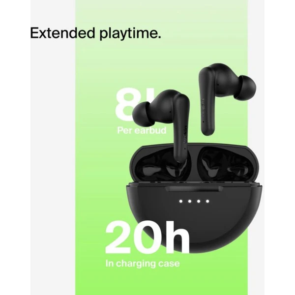 Belkin SOUNDFORM™ Rhythm bezdrátová sluchátka černá - Sluchátka - Obrázek OFCF000O01