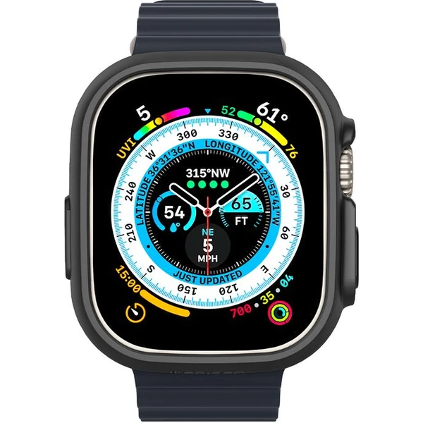 Spigen Thin Fit kryt Apple Watch Ultra 3/2/1 (49mm) černý - Pouzdra - Obrázek OFO0000701