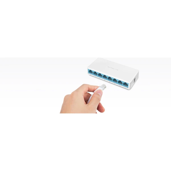 Mercusys MS108 switch - Switche - Obrázek OFR7300401