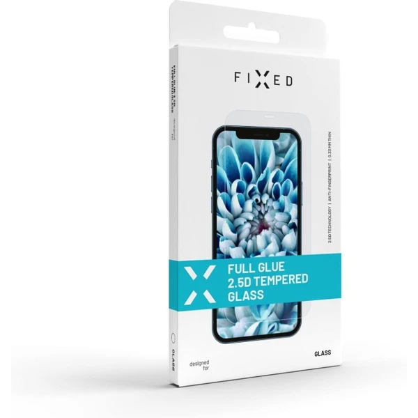 FIXED 2,5D tvrzené sklo Apple iPhone 13/13 Pro/14/16e/17e čiré - Ochranné folie a skla - Obrázek OGD3000601