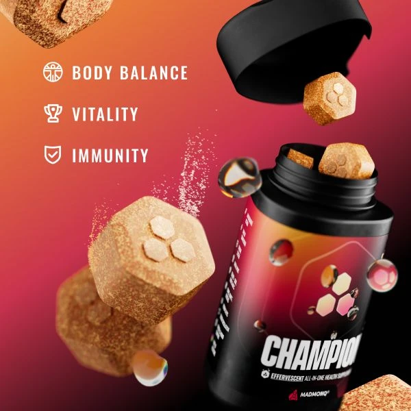 MADMONQ Champion Effervescent  - Doplňky stravy - Obrázek OGUG000K01