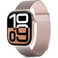 Epico Watch Strap milánský tah 38/40/41/42mm růžově zlatý - Řemínky