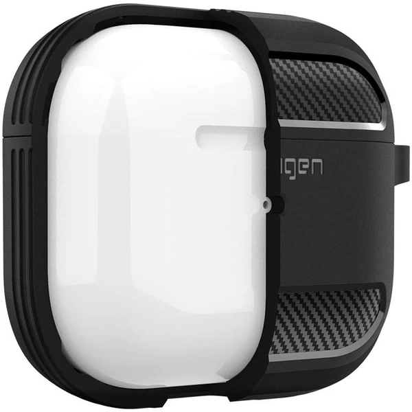 Spigen Rugged Armor pouzdro pro AirPods 3 černé - Pouzdra - Obrázek OII0100501