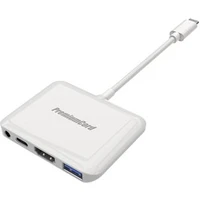 PremiumCord Převodník USB-C na HDMI2.0+USB3.0+Audio+PD (pro iPad Pro) - Dokovací stanice