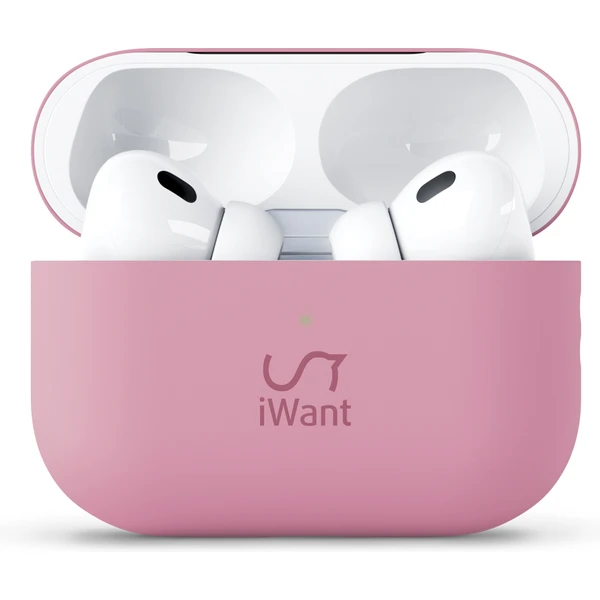 iWant Silicone ochranné pouzdro AirPods Pro 2 růžové - Pouzdra - Obrázek OJE9700301