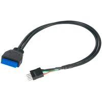 Akasa USB 3.0 na USB 2.0 adaptér 30 cm - Kabely a redukce