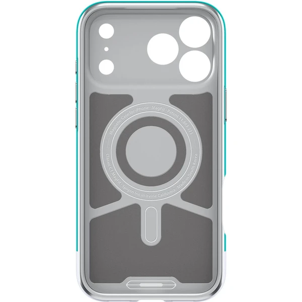 Spigen Classic C1 MagSafe kryt iPhone 17 Pro bondi blue - Pouzdra - Obrázek OJMH000K01